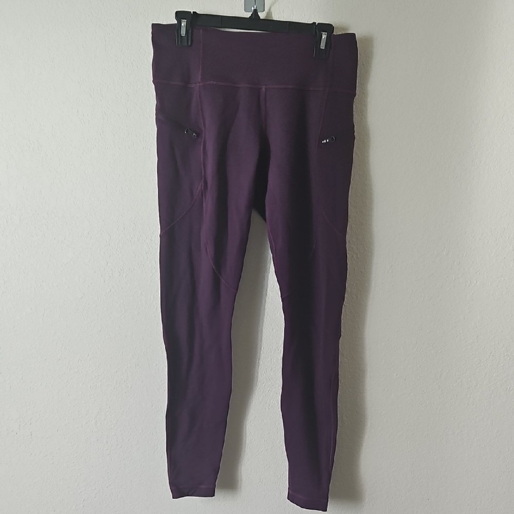 Purple High-Waisted Lululemon Leggings
